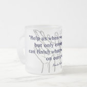 Tasse Givré Sur nos propres (Devant gauche)