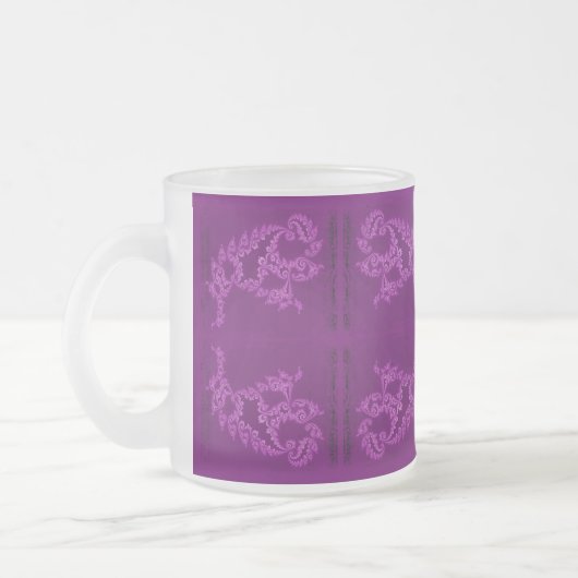 Tasse Givré Swimmer Lacey - Fuchsia (Gauche)