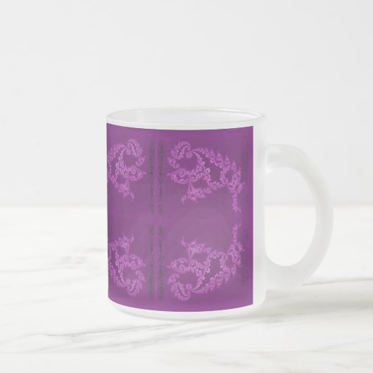 Tasse Givré Swimmer Lacey - Fuchsia (Droit)