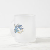 Tasse Givré Symbol Infinity of Blue Morpho Butterflies (Devant gauche)