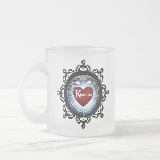 Tasse Givré Symbole de gentillesse (Gauche)