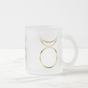 Tasse Givré Symbole Dieu de la Corne de l'païen tombé