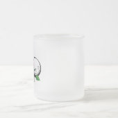 Tasse Givré Symbole d'infini avec Rose arc-en-ciel (Centre)