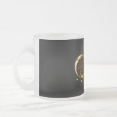 Tasse Givré Symbole d'infini doré (Gauche)