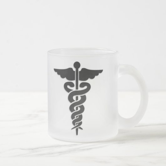 Tasse Givré Symbole Médicale (Droit)
