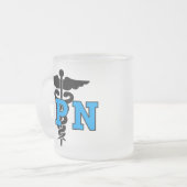 Tasse Givré Symbole Médicale de LPN (Devant gauche)