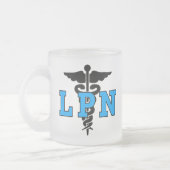 Tasse Givré Symbole Médicale de LPN (Gauche)
