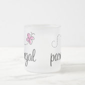 Tasse Givré Système de travail rose de paralégal (Centre)