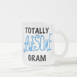Tasse Givré T-shirts bleus et cadeaux de gramme totalement