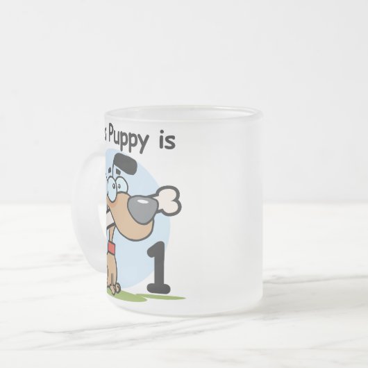 Tasse Givré T-shirts et cadeaux 1er Anniversaire (Devant gauche)