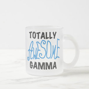 Tasse Givré T-shirts et cadeaux bleus gamma totalement