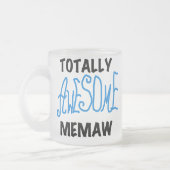 Tasse Givré T-shirts et cadeaux bleus totalement (Gauche)