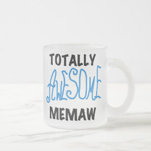 Tasse Givré T-shirts et cadeaux bleus totalement