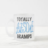 Tasse Givré T-shirts et cadeaux Blue Totally Awesome Gramps (Gauche)