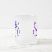 Tasse Givré T-shirts et cadeaux Bowling Pins. (Centre)