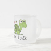 Tasse Givré T-shirts et cadeaux d'amant de tortue (Devant droit)