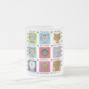 Tasse Givré T-shirts et cadeaux d'amoureux des chats de Meow
