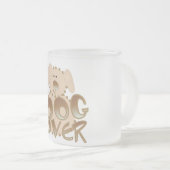 Tasse Givré T-shirts et cadeaux d'amoureux des chiens de Brown (Devant droit)