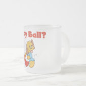 Tasse Givré T-shirts et cadeaux de boule de jeu (Devant droit)