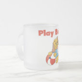 Tasse Givré T-shirts et cadeaux de boule de jeu (Devant gauche)
