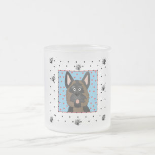 Tasse Givré T-shirts et cadeaux de chien de berger allemand