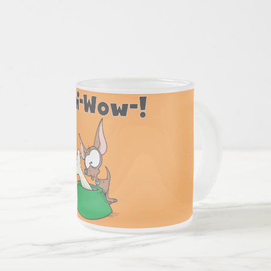 Tasse Givré T-shirts et cadeaux de Chihuhua Chi-Wow (Devant droit)