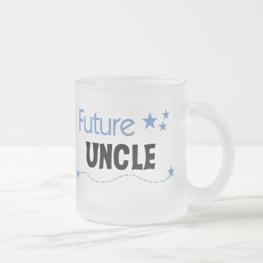 Tasse Givré T-shirts et cadeaux de Future Oncle (Droit)
