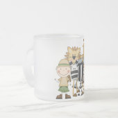 Tasse Givré T-shirts et cadeaux de garçon de safari (Devant gauche)