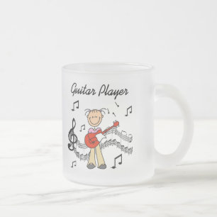 Tasse Givré T-shirts et cadeaux de joueur de guitare de fille