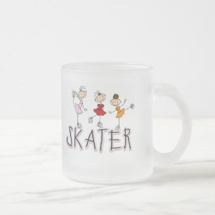 Tasse Givré T-shirts et cadeaux de patineur en bonhomme allume