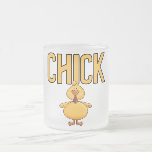 Tasse Givré T-shirts et cadeaux de poussin (Centre)