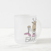 Tasse Givré T-shirts et cadeaux de renne de danseur (Devant droit)