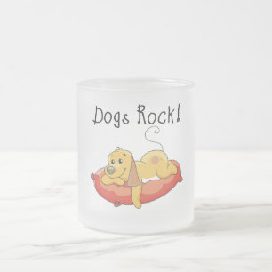 Tasse Givré T-shirts et cadeaux de roche de chiens