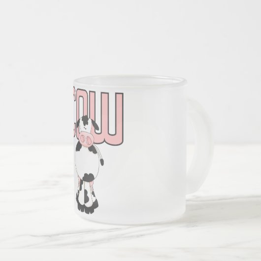 Tasse Givré T-shirts et cadeaux de vache (Devant droit)