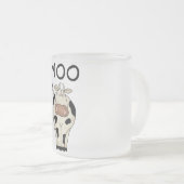 Tasse Givré T-shirts et cadeaux de vache à MOO (Devant droit)