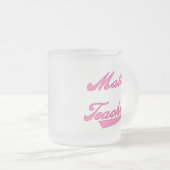 Tasse Givré T-shirts et cadeaux des textes de rose de (Devant droit)