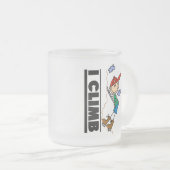 Tasse Givré T-shirts et cadeaux d'escalade de roche (Devant droit)
