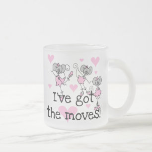 Tasse Givré T-shirts et cadeaux J'ai les mouvements Ballerine