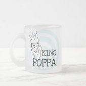 Tasse Givré T-shirts et cadeaux King Poppa (Gauche)