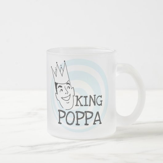 Tasse Givré T-shirts et cadeaux King Poppa (Droit)