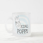 Tasse Givré T-shirts et cadeaux King Poppi (Gauche)