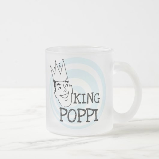Tasse Givré T-shirts et cadeaux King Poppi (Droit)