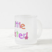 Tasse Givré T-shirts et cadeaux Little Sister (Devant droit)