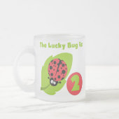 Tasse Givré T-shirts et cadeaux Lucky Bug 2e anniversaire (Gauche)