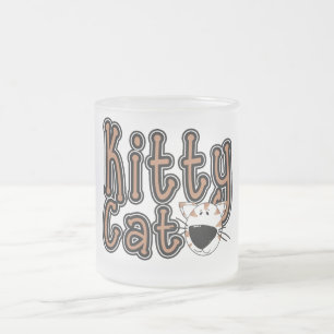 Tasse Givré T-shirts et cadeaux mignons de chat de Kitty