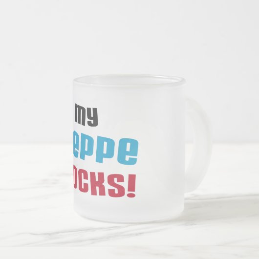 Tasse Givré T-shirts et cadeaux My Beppe Rocks (Devant droit)