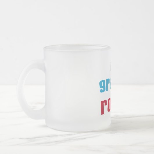 Tasse Givré T-shirts et cadeaux My Grampy Rocks (Gauche)