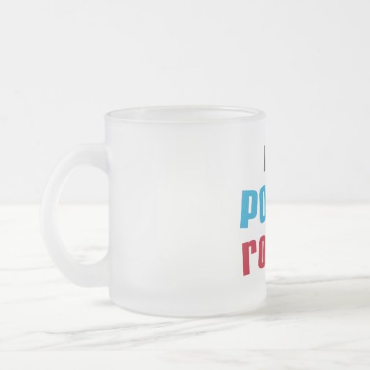 Tasse Givré T-shirts et cadeaux My Poppy Rocks (Gauche)