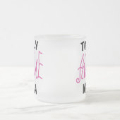 Tasse Givré T-shirts et cadeaux Nanna roses absolument géniaux (Centre)