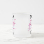 Tasse Givré T-shirts et cadeaux Nonna Pink totalement géniaux (Centre)